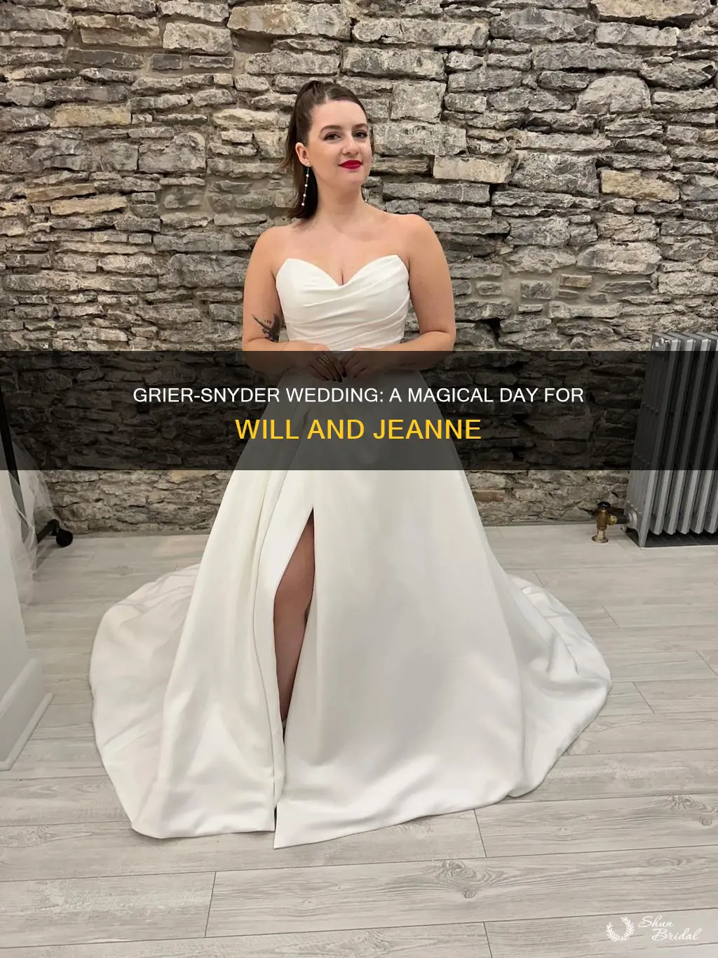 will grier and jeanne wedding