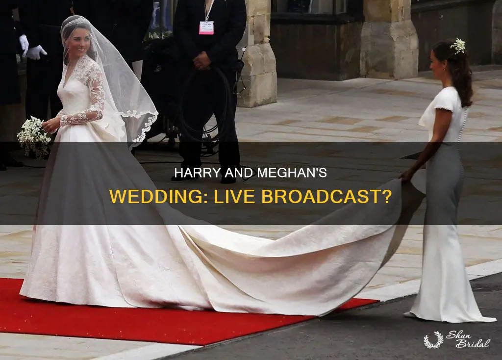 will harry and meghan wedding be broadcast live