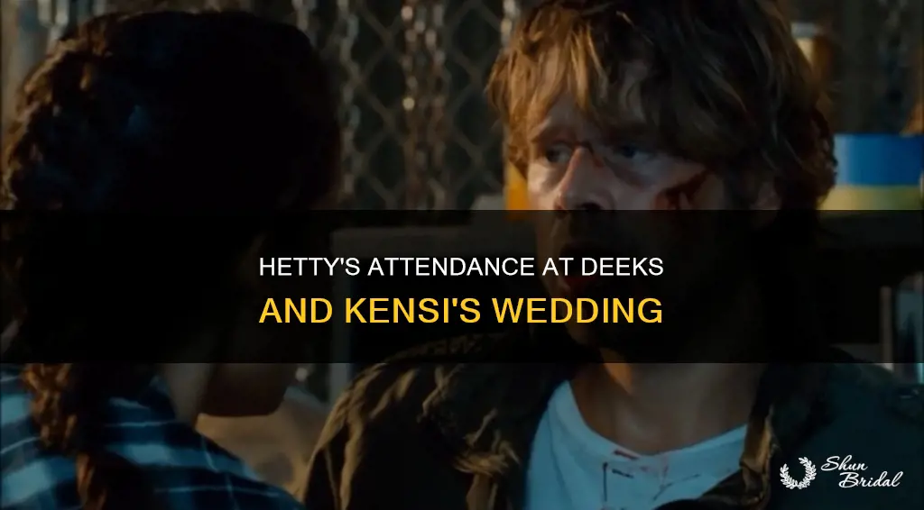 will hetty be at deeks and kensi wedding