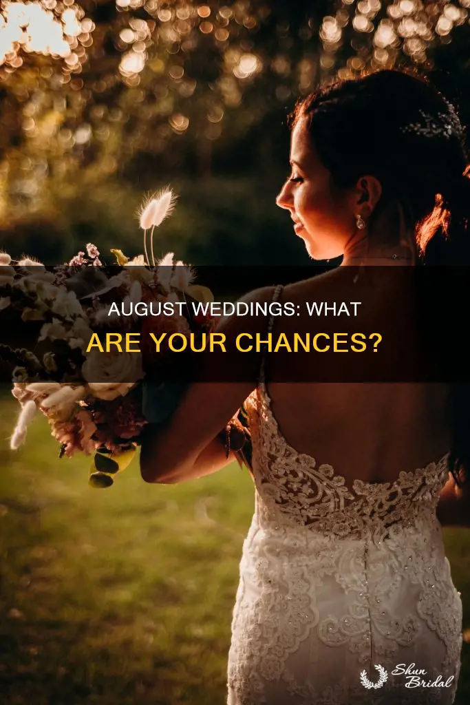will I be able to have a wedding in august