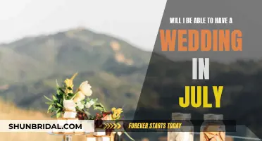 Summer Wedding Dreams: July Nuptials?