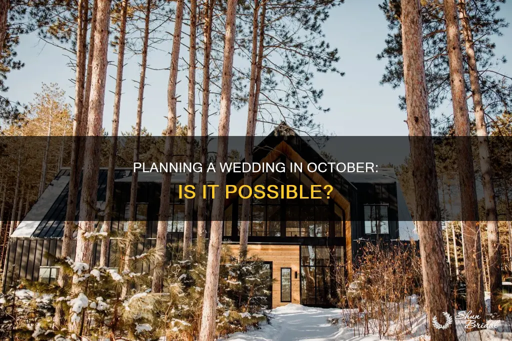 will I be able to have a wedding in October