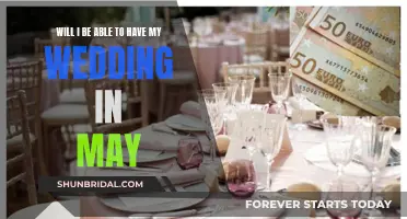 Spring Wedding Woes: Will My May Date Work?