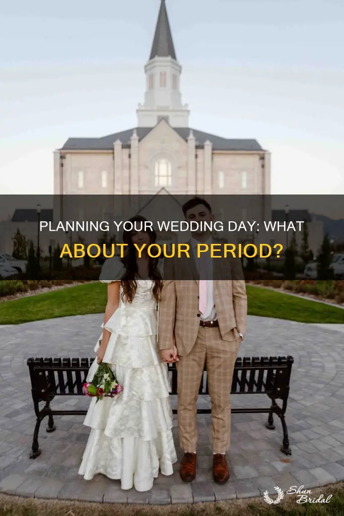 will I be on my period on my wedding day