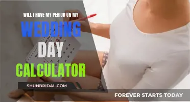 Predict Your Period: Wedding Day Calculator