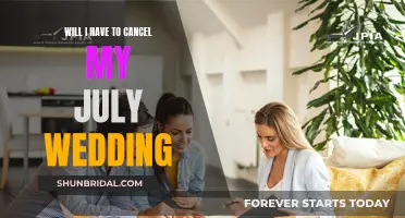 Summer Wedding Woes: To Cancel or Not?