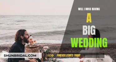 A Small Wedding: Will I Miss Having a Big One?