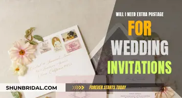 Extra Postage for Wedding Invites: When and Why?