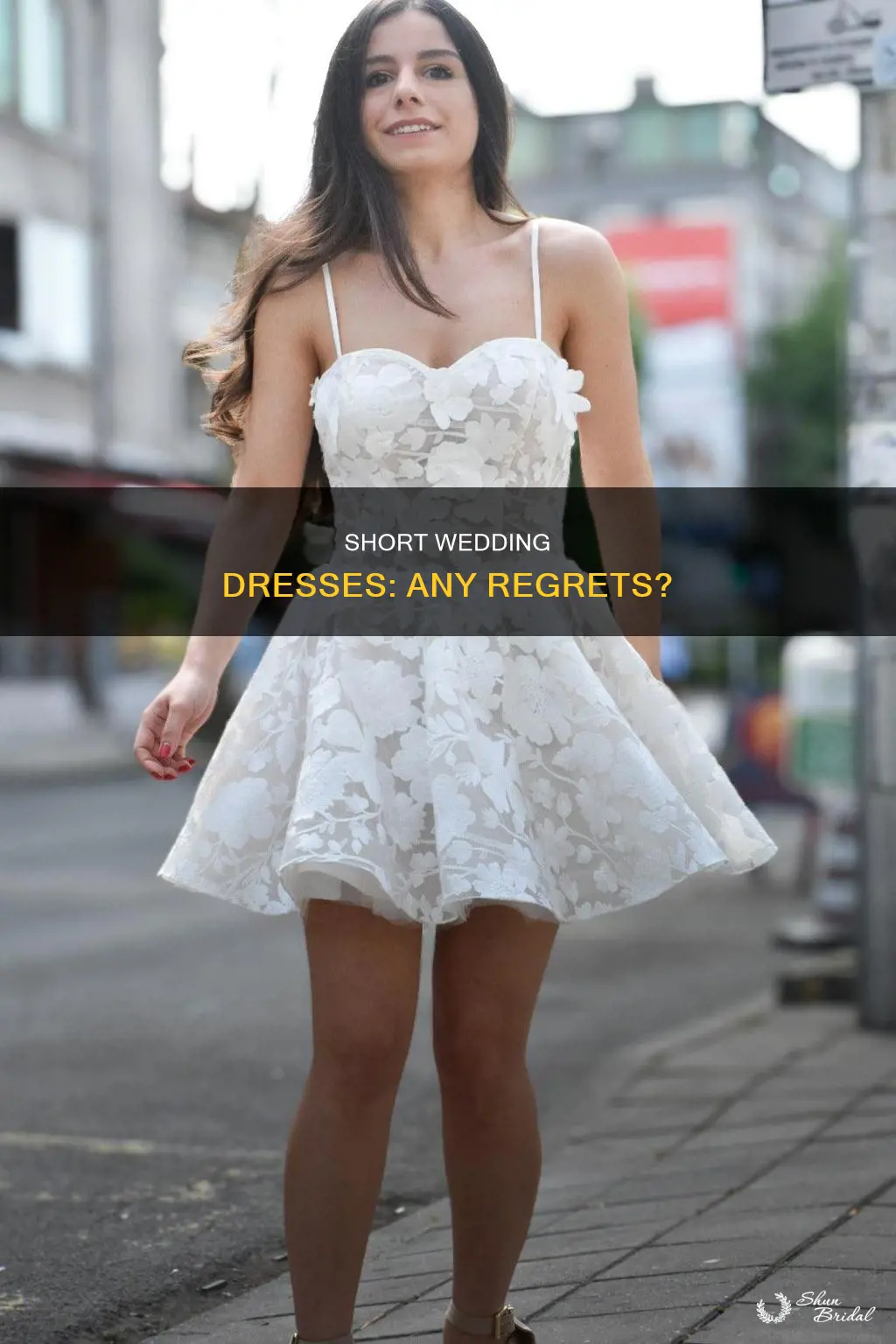 will I regret wearing a short wedding dress