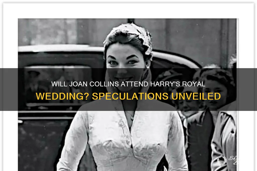 will joan collins attend harry royal wedding