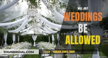 Summer Weddings: What's Allowed in July?