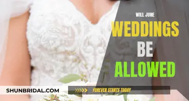 Summer Weddings: June 2023 – What's Allowed?