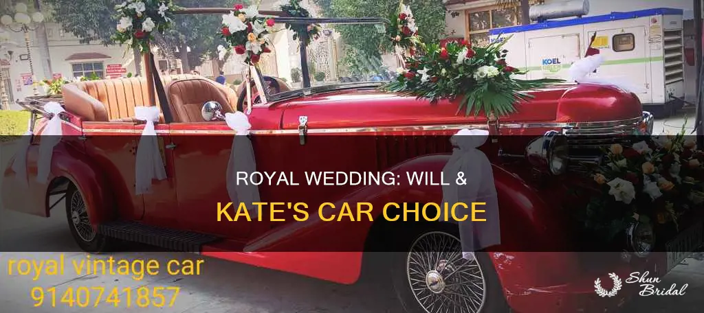 will kate wedding car