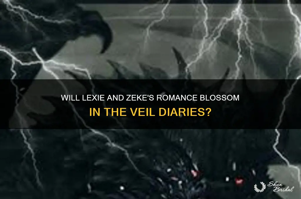 will lexie get with zeke in the veil diaries