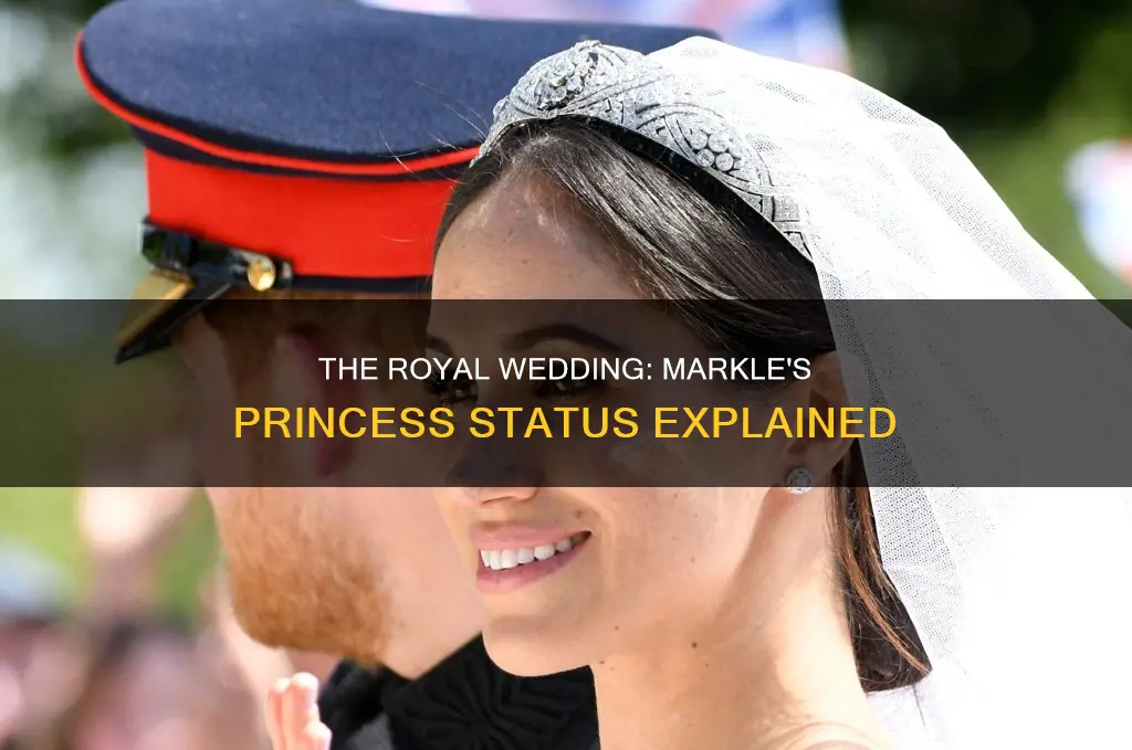 will markle be princess after the wedding