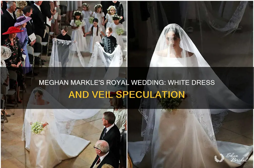 will meghan markle wear white dress and veil for wedding