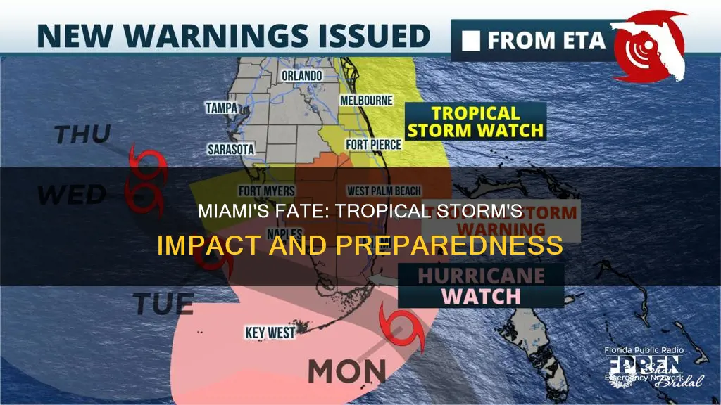 will miami be affected by the tropical storm next wed