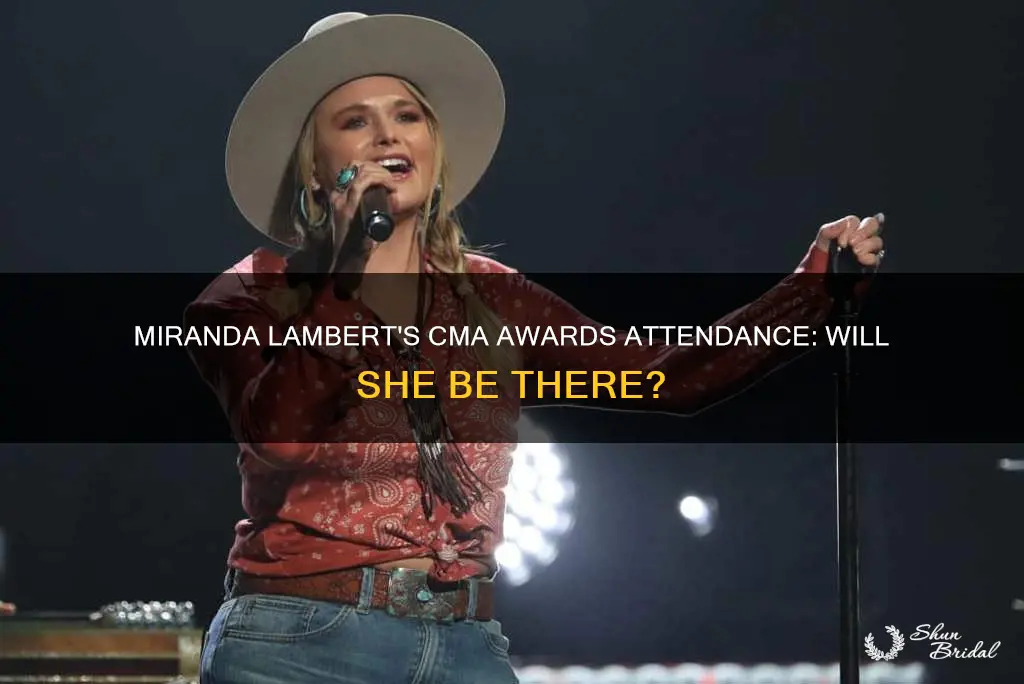 will miranda lambert be at the cma awards wed night