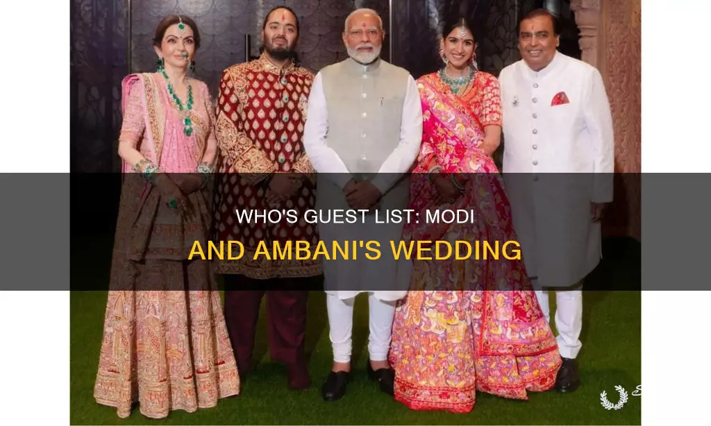 will modi attend ambani wedding