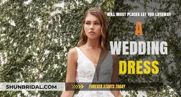 Can You Layaway a Wedding Dress?