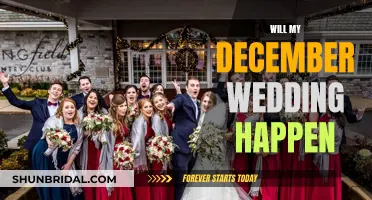 December Wedding Woes: Will I Walk Down the Aisle?
