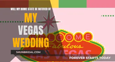 Las Vegas Weddings: Do Home States Get Notified?