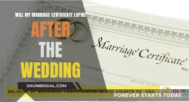 Marriage Certificate: Does It Expire Post-Wedding?