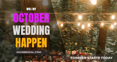 October Wedding Woes: Will My Big Day Happen?