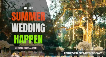 Summer Wedding Worries: Will My Big Day Happen?