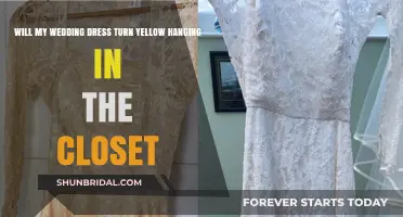 Why Wedding Dresses Turn Yellow Over Time