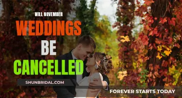 Will November Weddings Go Ahead?