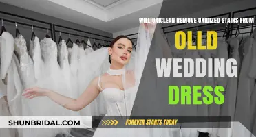 Oxiclean to the Rescue for Old Wedding Dresses