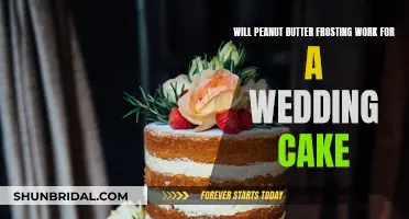 Peanut Butter Frosting: A Wedding Cake Wonder?