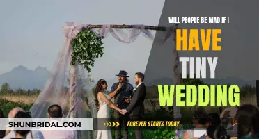 A Small Wedding: Will People Be Offended?