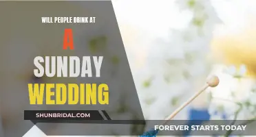 Sunday Weddings: Will There Be Alcohol?