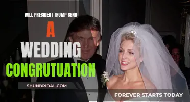 Trump's Wedding Wishes: A Presidential Congratulation?