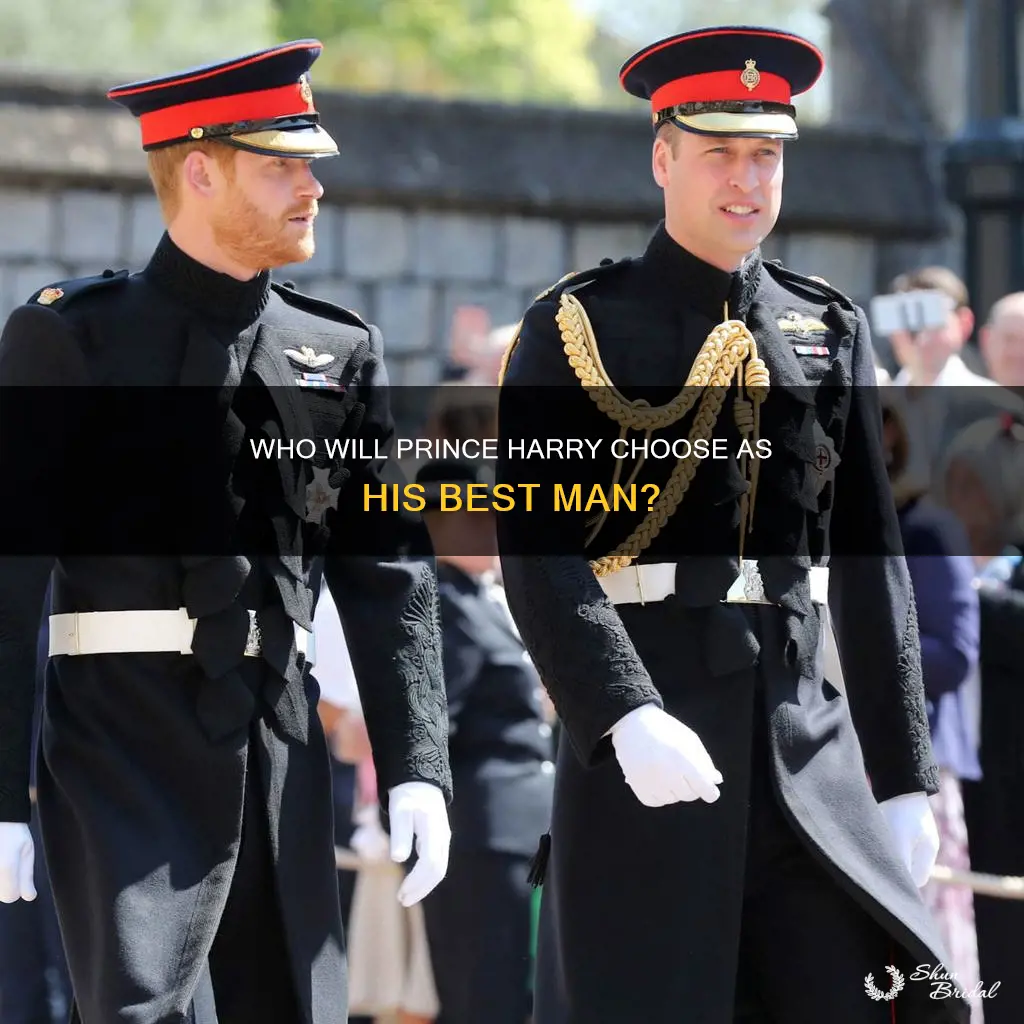 will prince harry have a best man