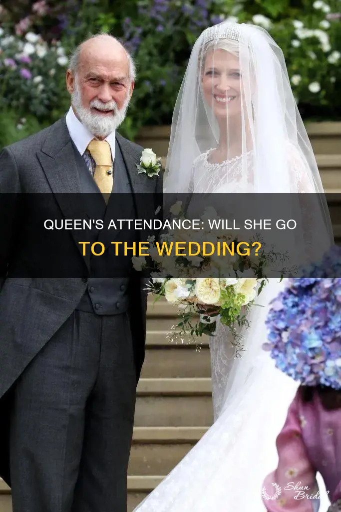 will queen attend wedding
