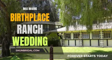 A Wedding at Will Rogers' Birthplace Ranch