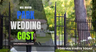 Will Rogers Park Wedding: Cost and Venue Details