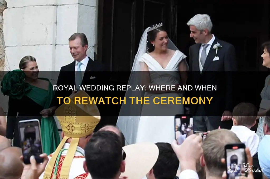 will royal wedding be replayed