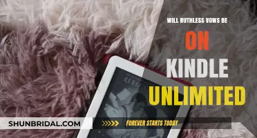 Will Ruthless Vows Join Kindle Unlimited? What Readers Need to Know
