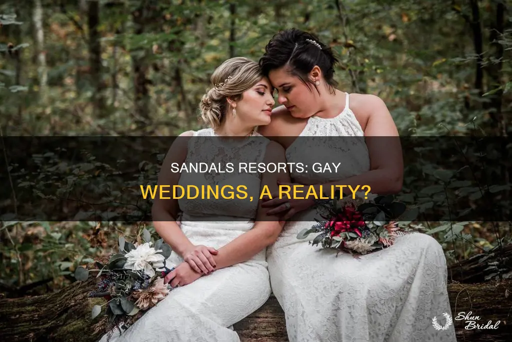will sandals resorts perform gay weddings