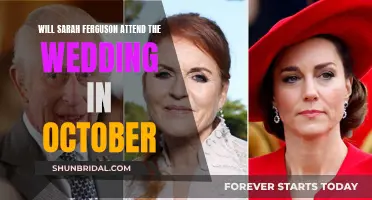 Who Will Attend the Royal Wedding in October?