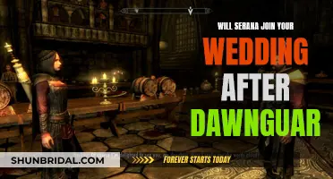 Does Serana Join Your Wedding After Dawnguard?