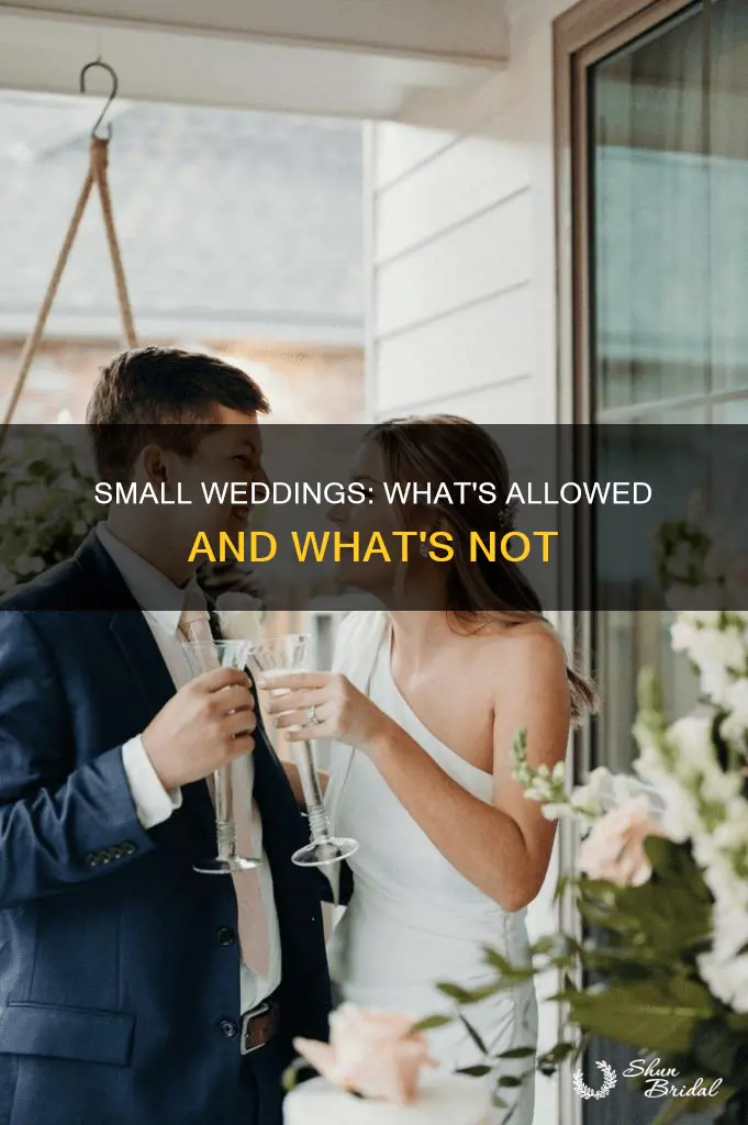 will small weddings be allowed