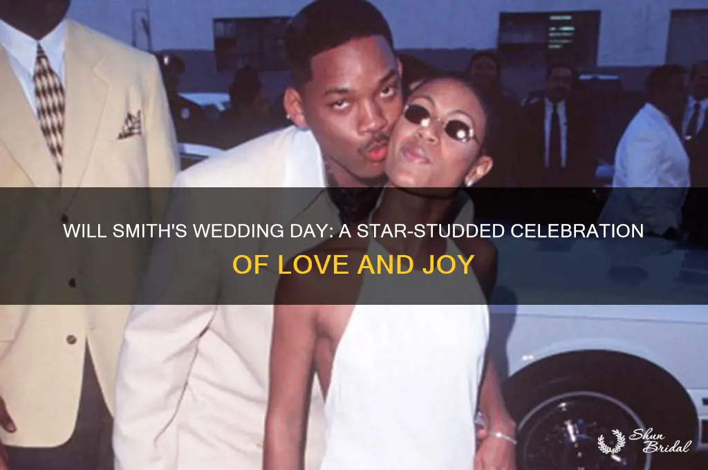 will smith wedding day