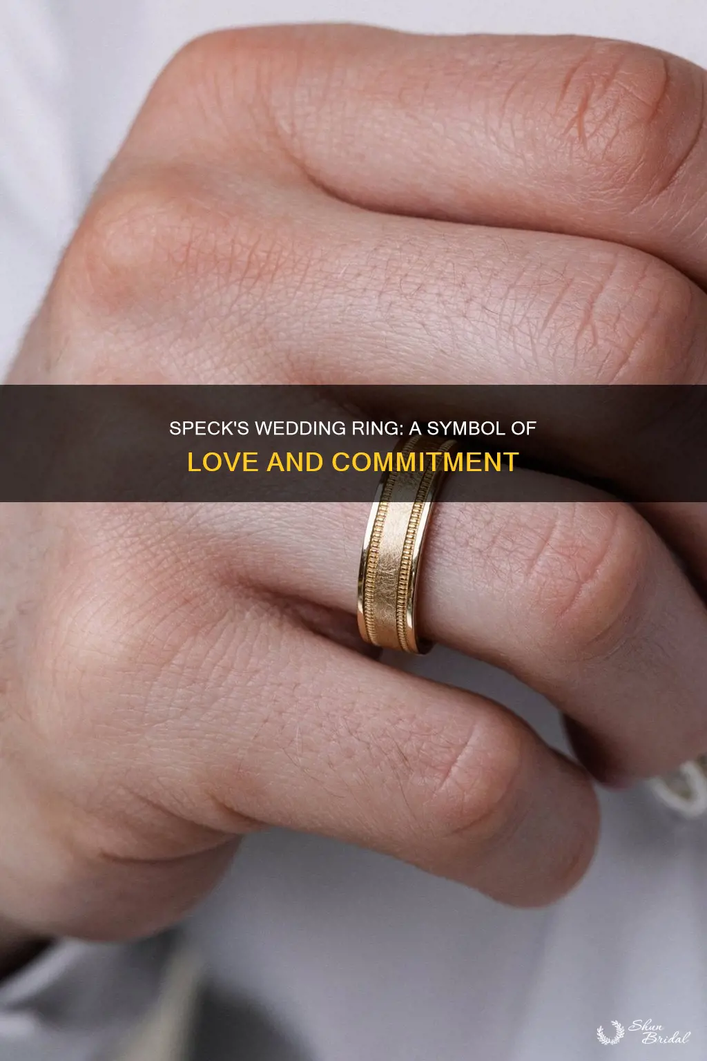 will speck wedding ring