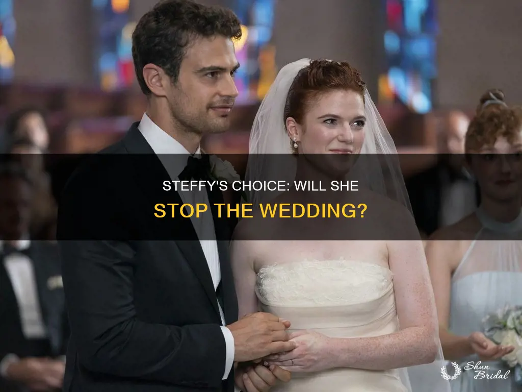 will steffy stop the wedding