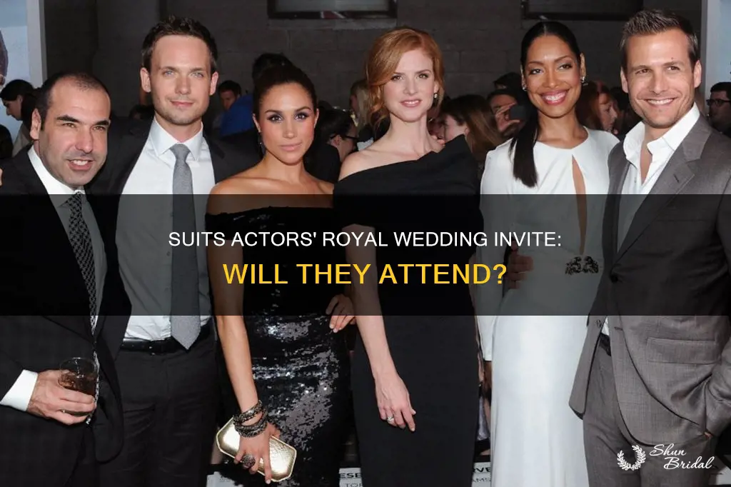 will suits actors be invited to royal wedding